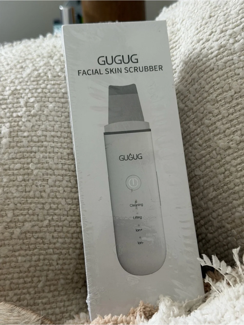 GUGUG Facial Skin Scrubber – Ultrasonic Pore Cleaner & Blackhead Remover
